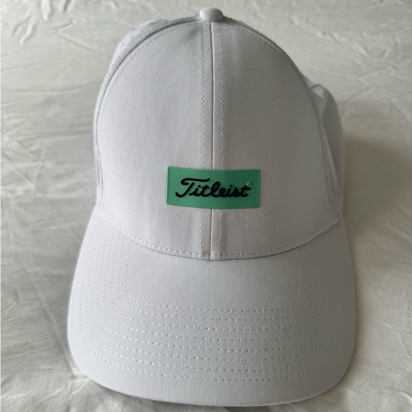 Titleist Other - Titleist White Hat with Mint Logo Patch